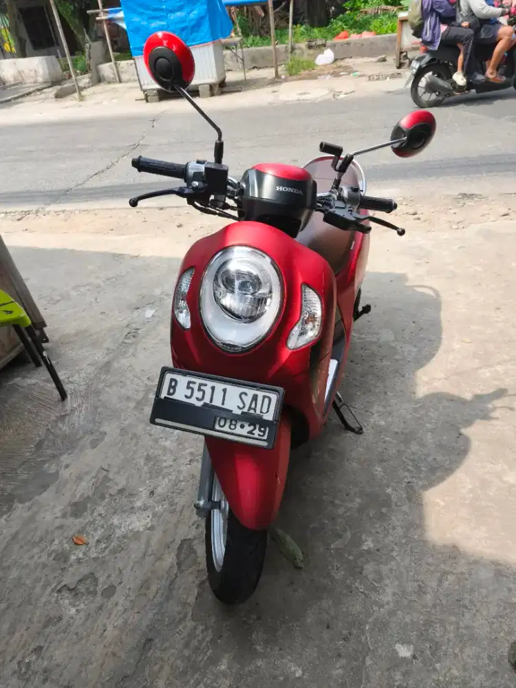 Scoopy 2024 km rendah