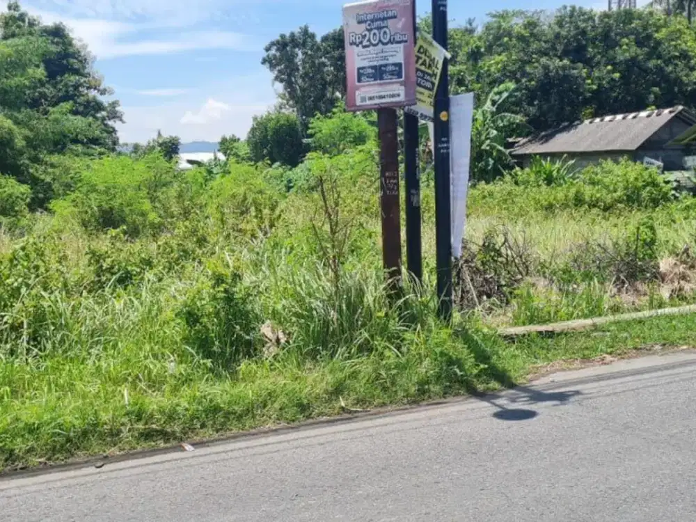 Lahan luas Jalan Wonosari Sendangtirto Berbah Sleman
