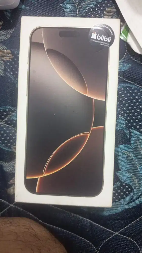 Iphone 16 pro max 256gb ex ibox/bli bli resmi indo
