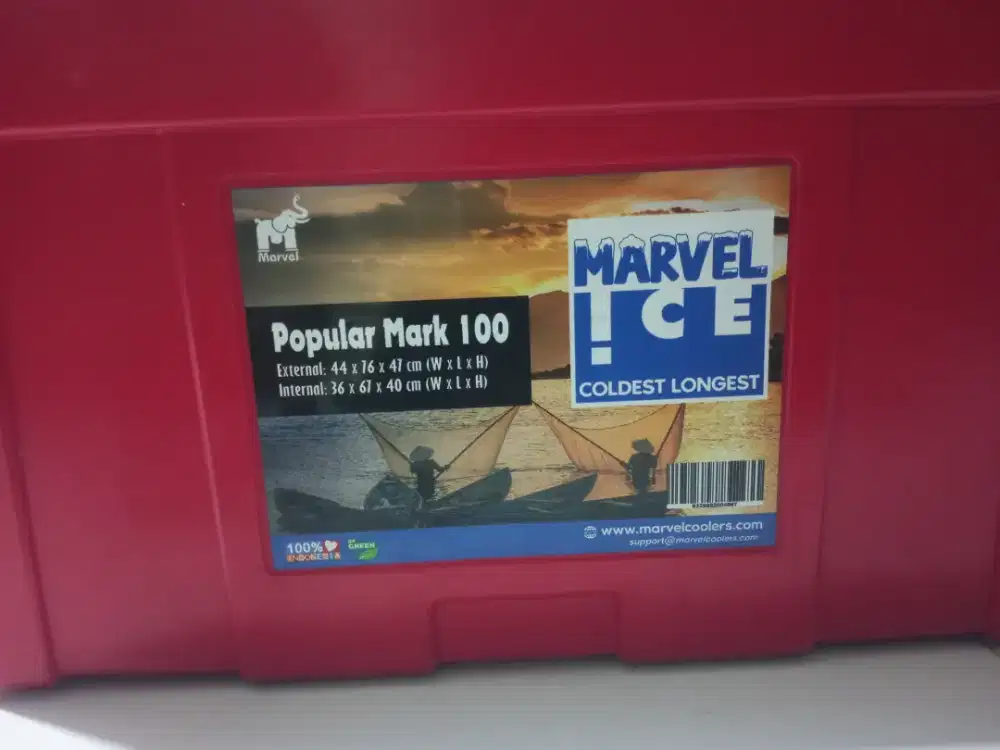 Cooler box 100 lt merk Marvel