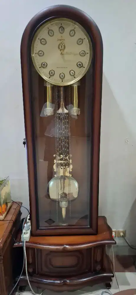 Lemari jam napoleon junghans, mebel jepara