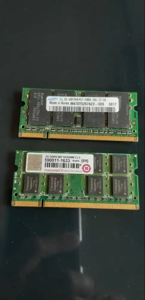 ram sodim ddr2 4GB dan 2GB