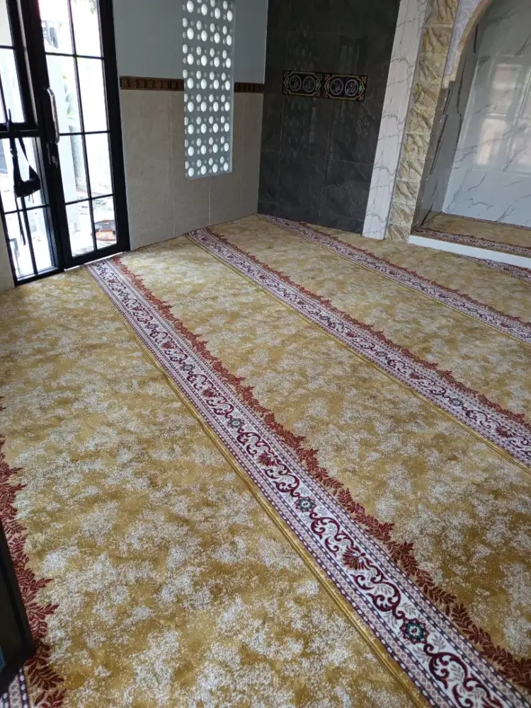 Karpet masjid ketebalan 13mm benang importir