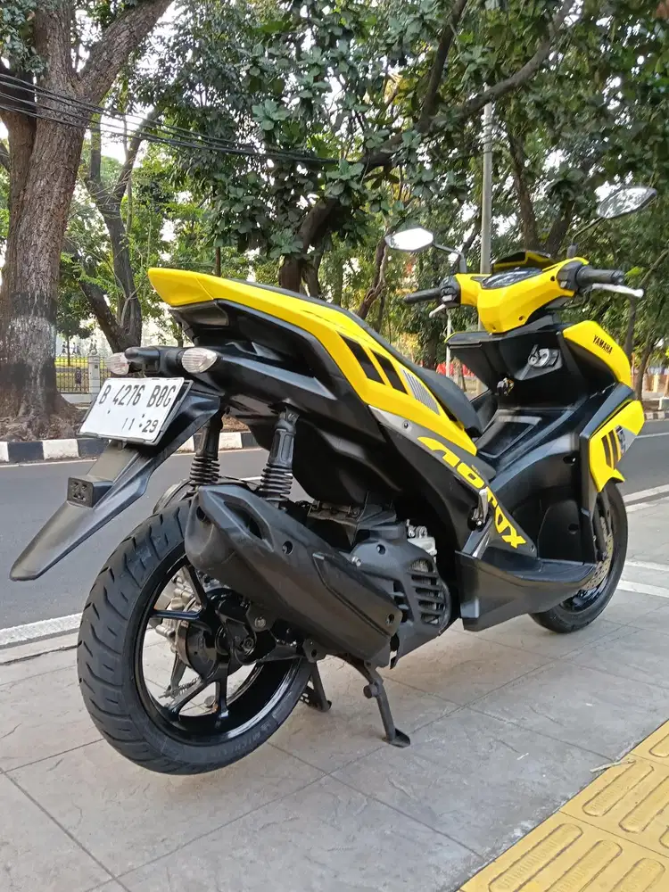 DIJUAL CASH YAMAHA AEROX OLD 155 THN 2017 PJK IDUP SIAP PAKAI