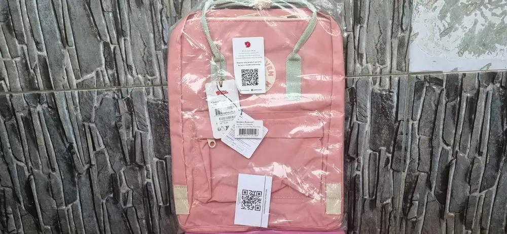 Tas Kanken pink baru