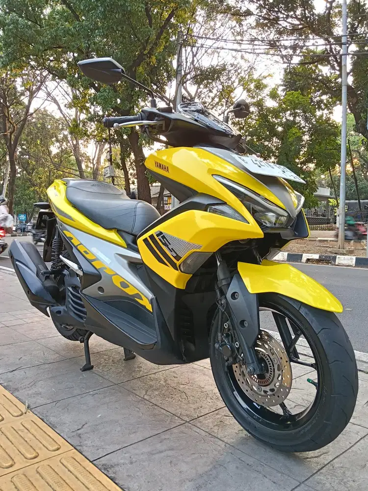 DIJUAL CASH YAMAHA AEROX OLD 155 THN 2017 PJK IDUP SIAP PAKAI