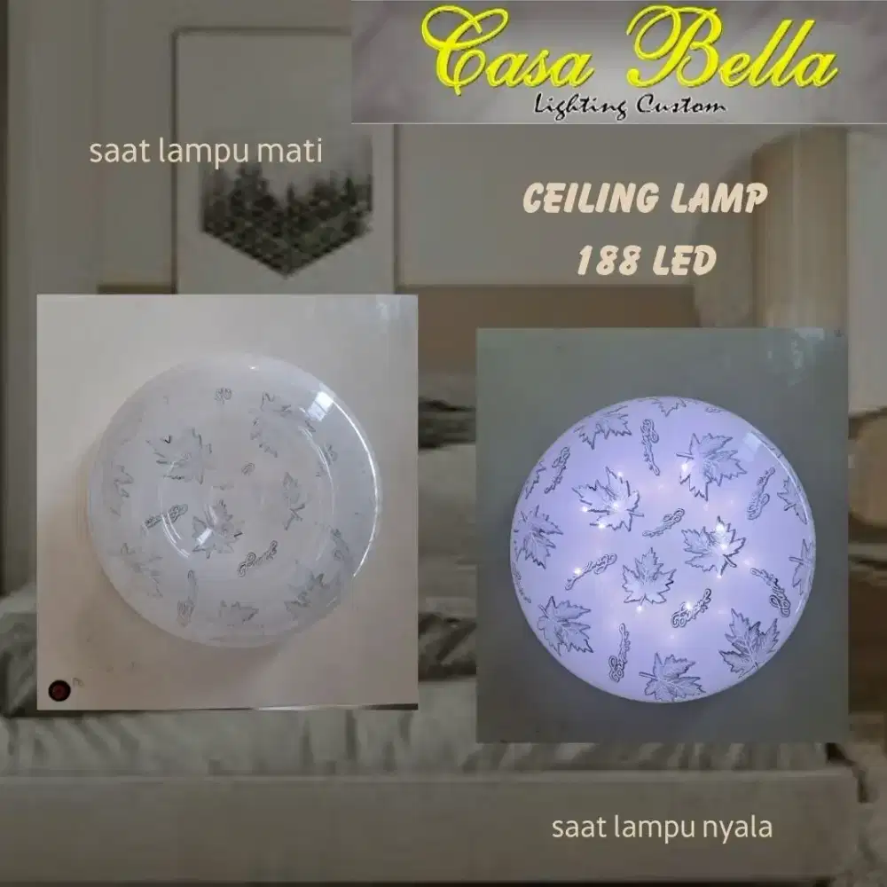 Lampu hias seiling modern