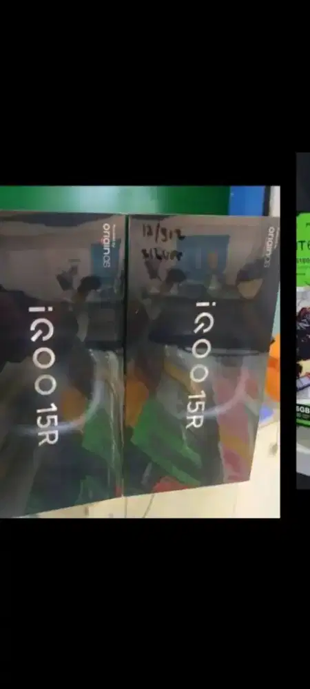 Vivo iqoo 15R ram 12gb 512gb 5G dan8/256 garansi resmi