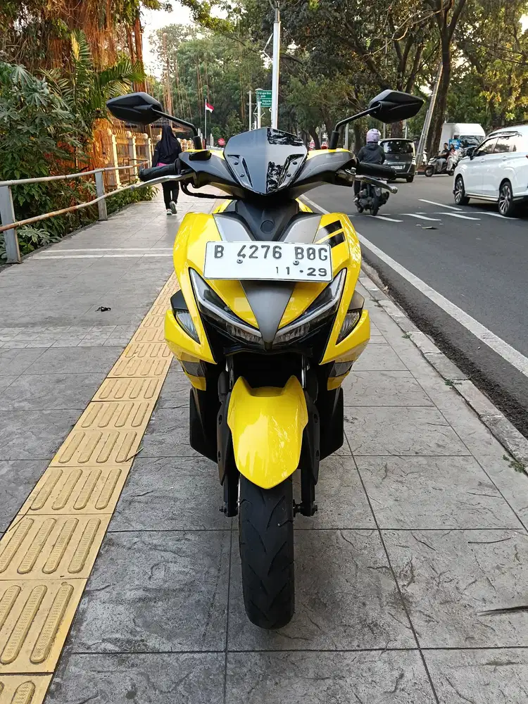 DIJUAL CASH YAMAHA AEROX OLD 155 THN 2017 PJK IDUP SIAP PAKAI