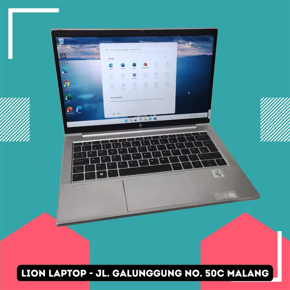 RAM 16GB Core i5 Gen 10 Aluminium Body HP Elitebook 830 G7 [16|07]