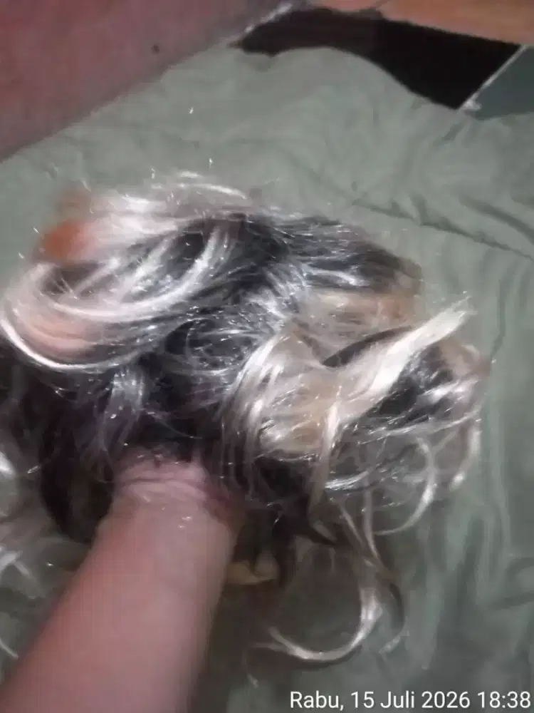 Wig rambut asli wanitta