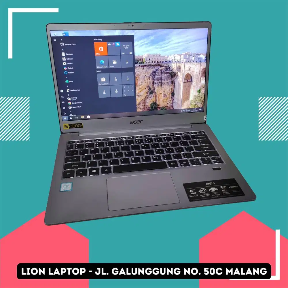 Super Slim Core i5 Gen 8 8/25 Acer Swift 3 SF313-51 [16|07]