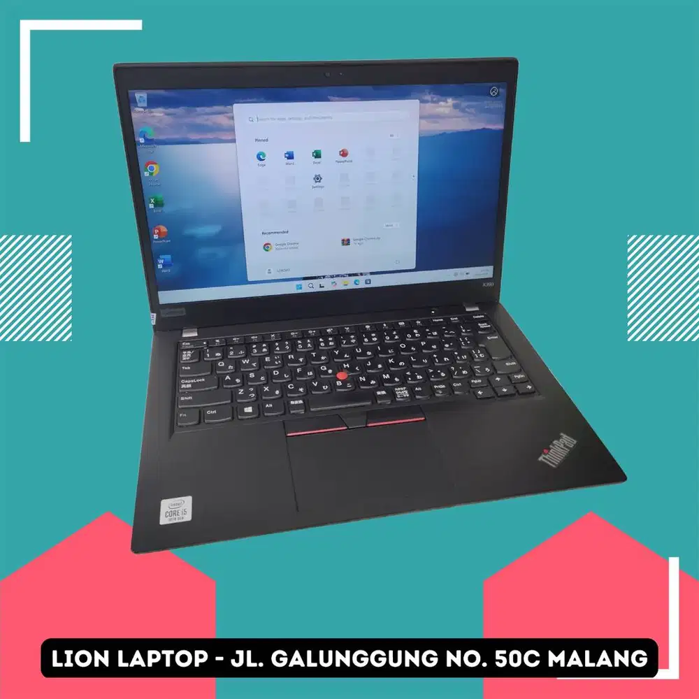 i5 GEN 10 Murah RAM 8GB Lenovo Thinkpad X390 [16|07]