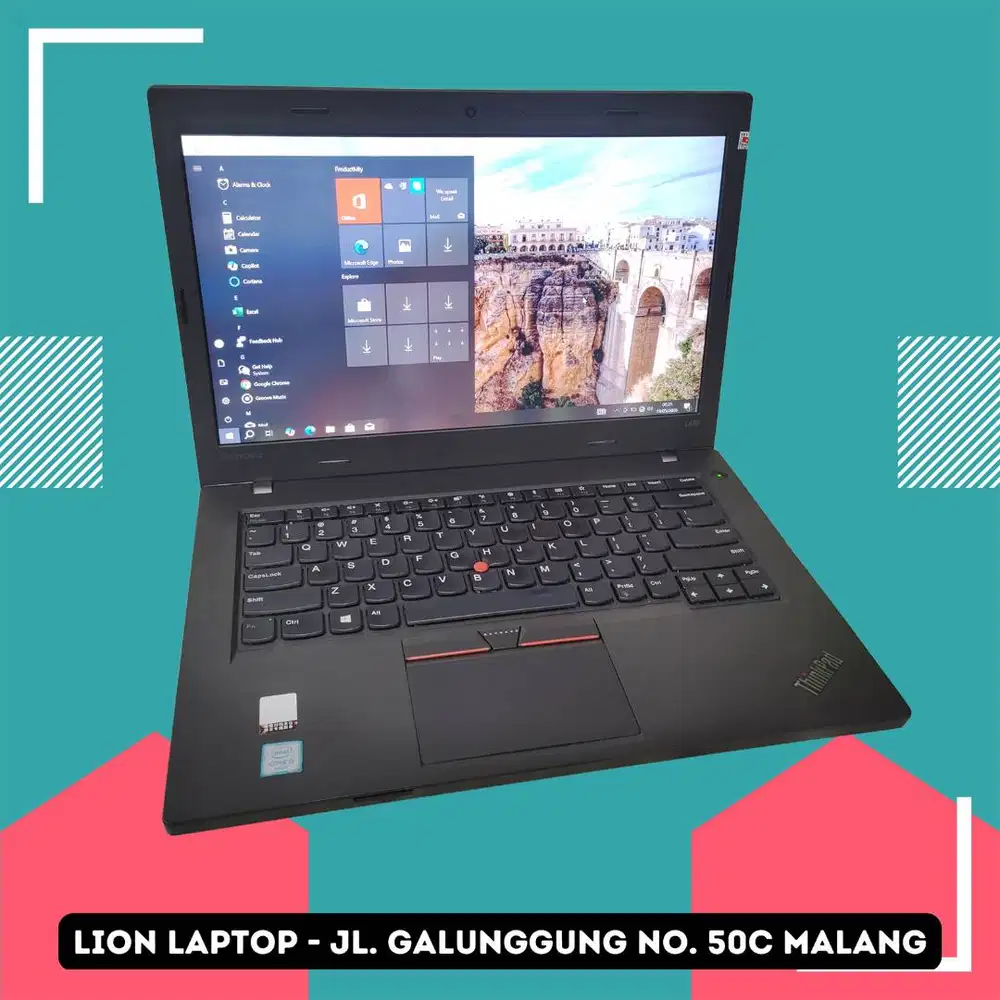 RAM 8GB Core i5 SSD Murah Lenovo Thinkpad L470 [16|07]