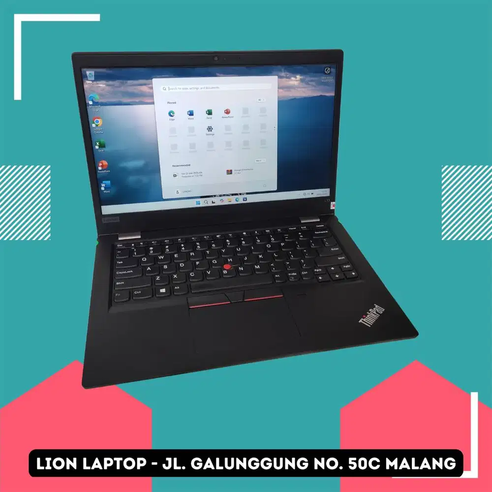 i5 Gen 10 Slim RAM 8GB SSD 256GB Lenovo Thinkpad L13 [16|07]