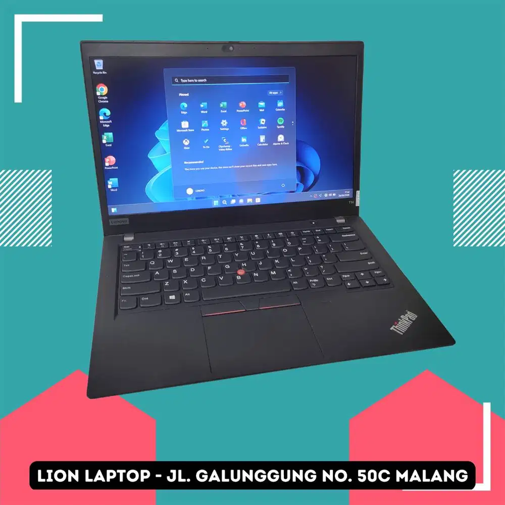 Core i5 Gen 10 RAM 8GB SSD 256GB Lenovo Thinkpad T14 gen 1 [16|07]