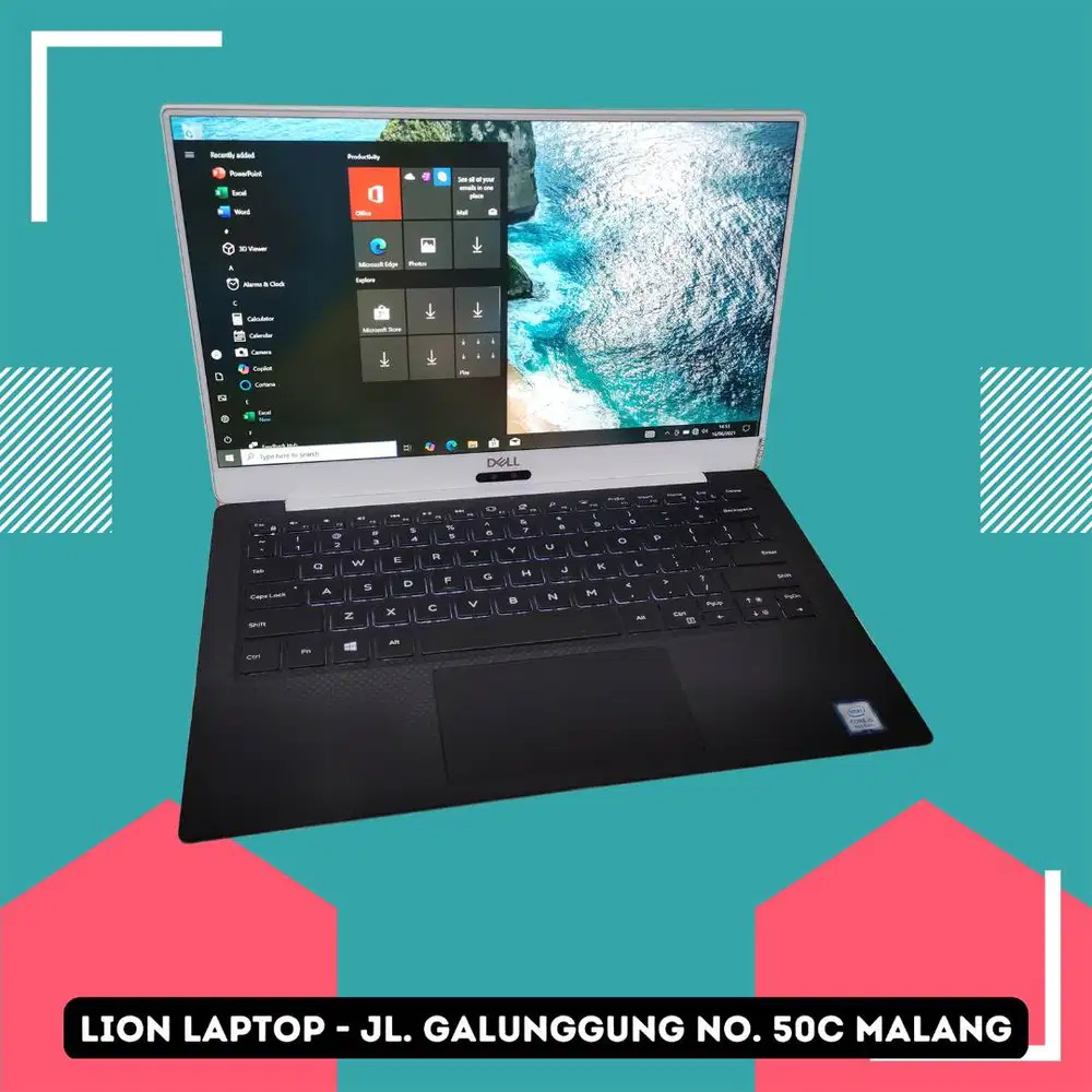 Slim & Ringan Core i5 RAM 8 SSD 256 DELL XPS 13 9370 [16|07]