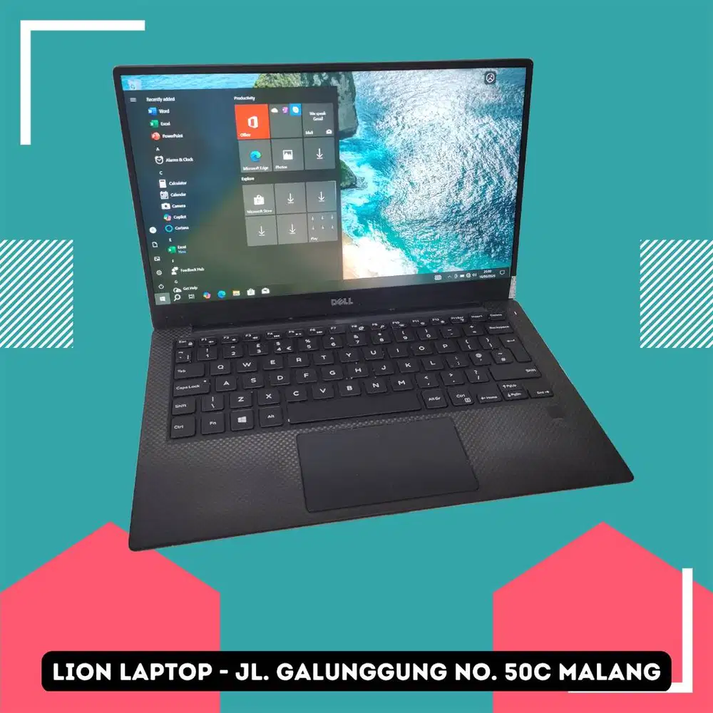 Slim & Ringan Core i7 RAM 8 SSD 256 DELL XPS 13 9360 [16|07]