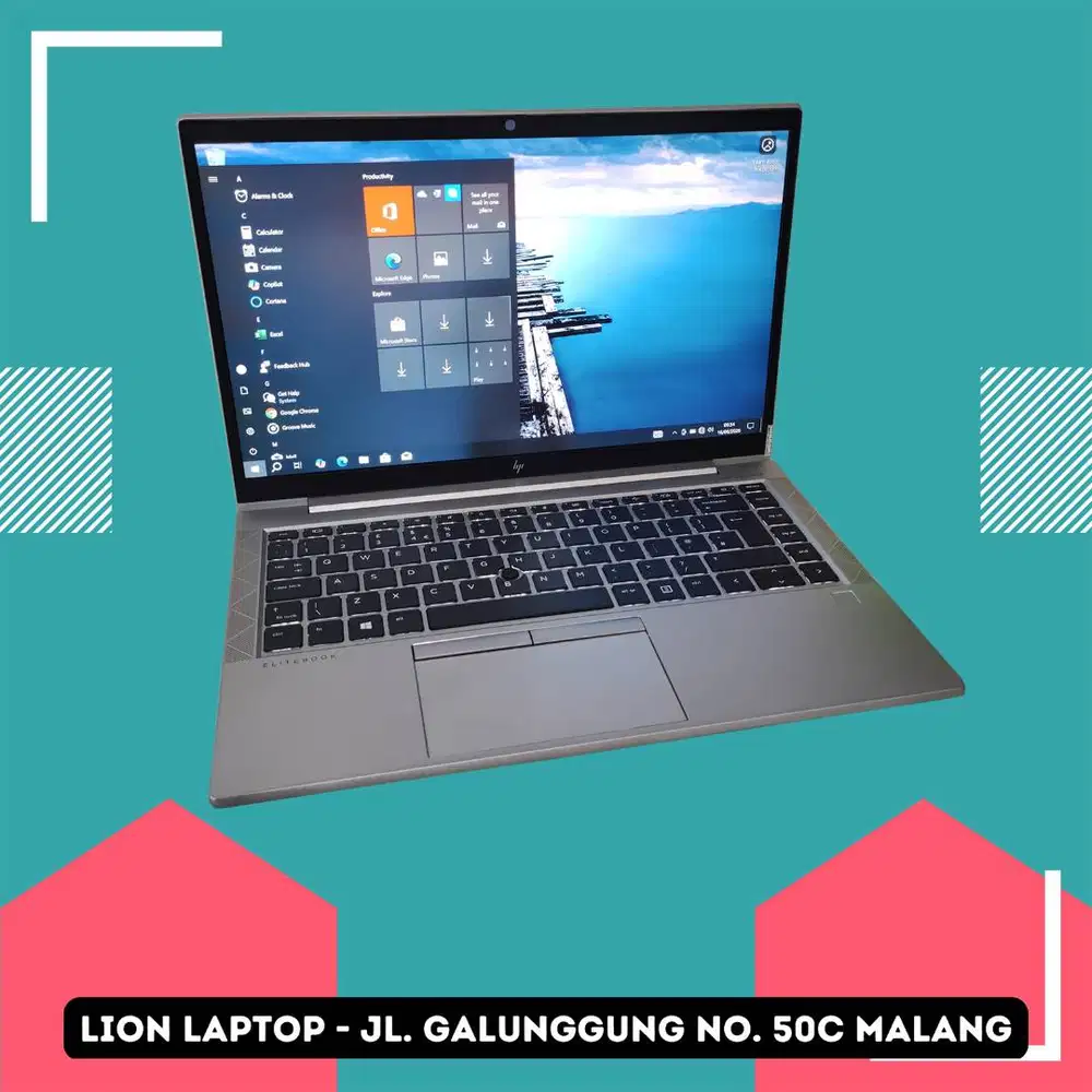RAM 16GB Alumunium Body Core i5 Gen 10 HP Elitebook 840 G7 [16|07]