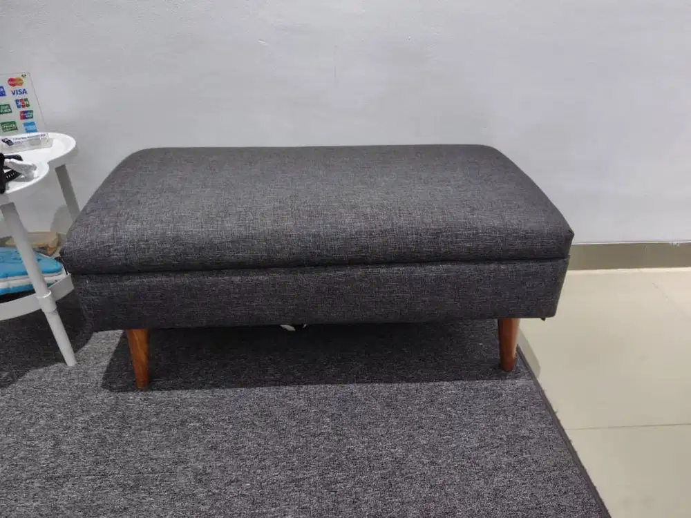 Sofa Bench Abu abu