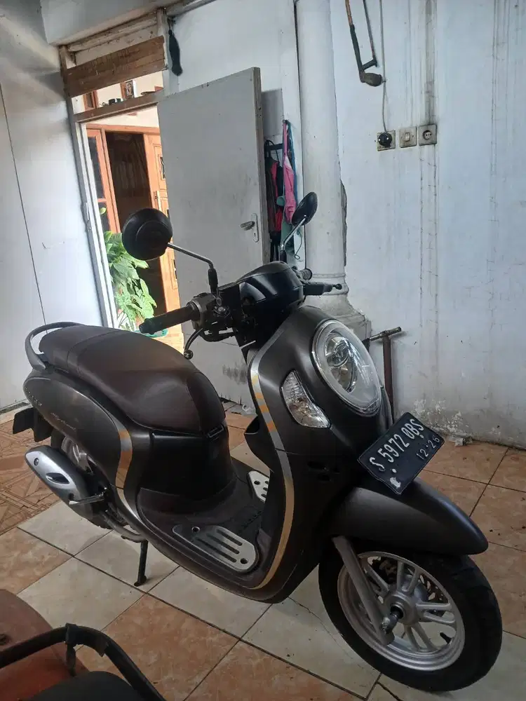 Scoopy 2021 keyless Plat S Jombang