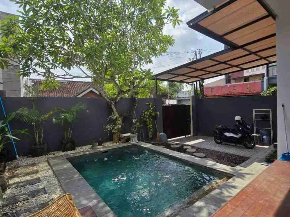 villa view sawah Canggu bali