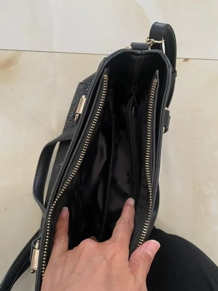 , pierre cardin, tas kulit asli, belleza, dll
