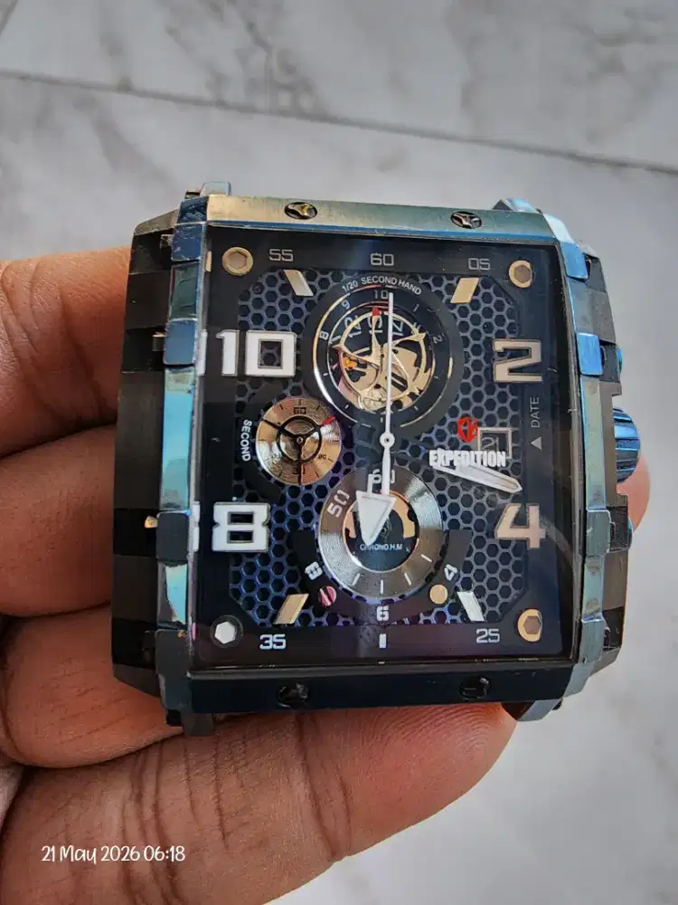 Jam tangan Expedition E6757M tanpa strap
