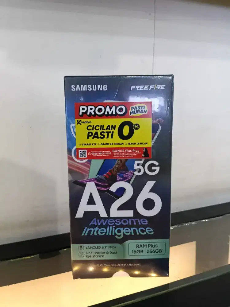 Samsung A26 5g,, bisa tanpa dp , bunga 0%
