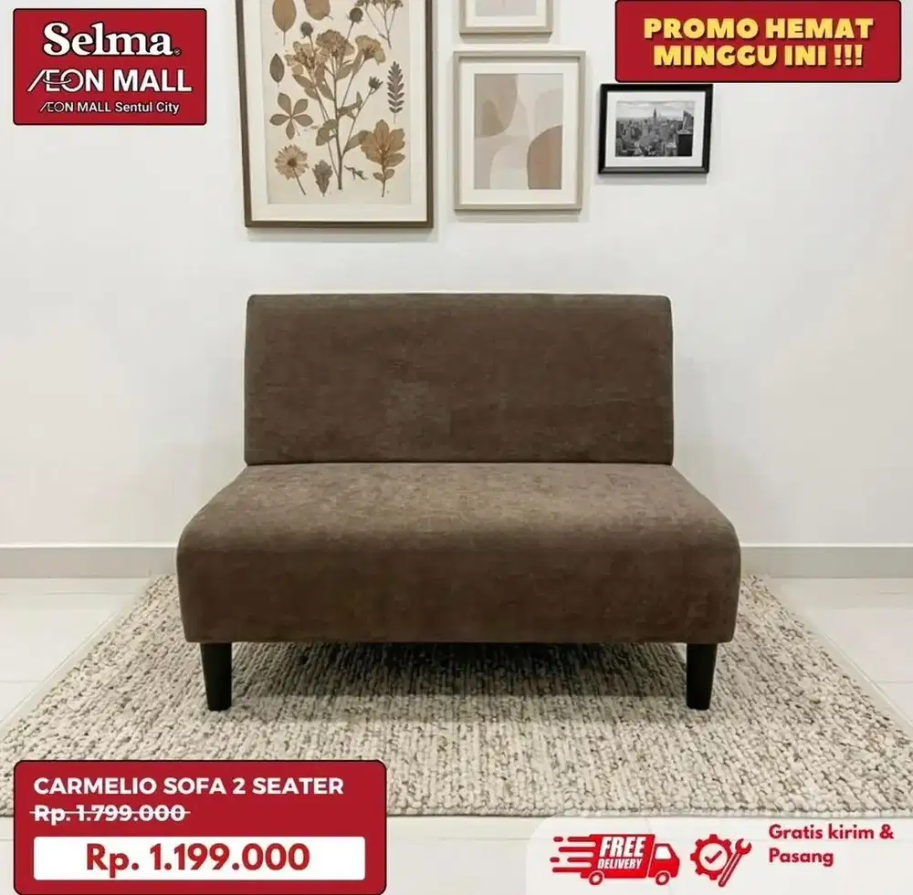 Sofa carmelio brown