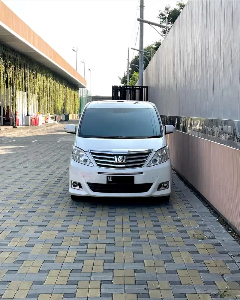 DIJUAL Alphard G Atpm 2013 Putih Istimewa Facelift