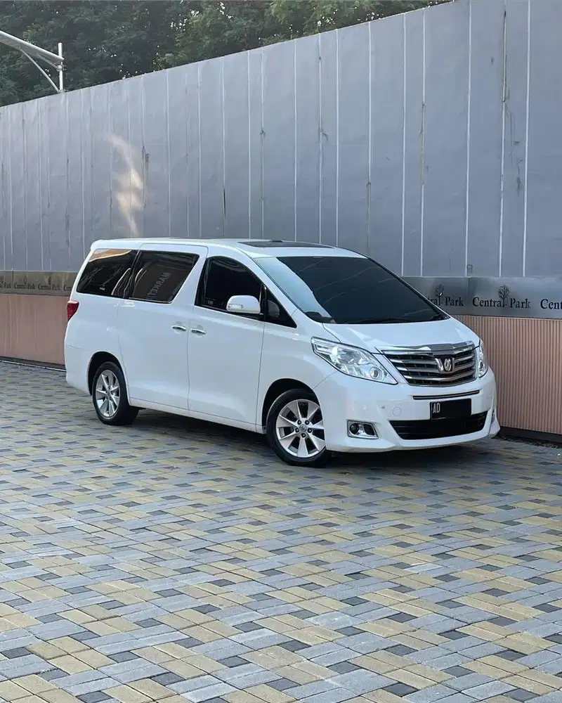 DIJUAL Alphard G Atpm 2013 Putih Istimewa Facelift