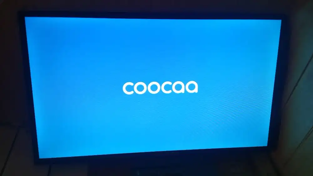 Tv led coocaa analog tv 32inchi mulus