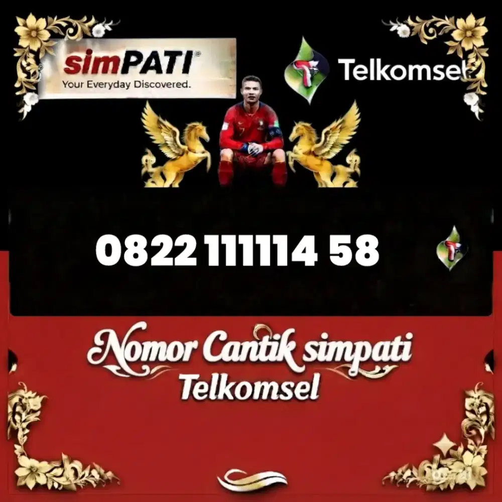 Nomor cantik simpati Telkomsel super