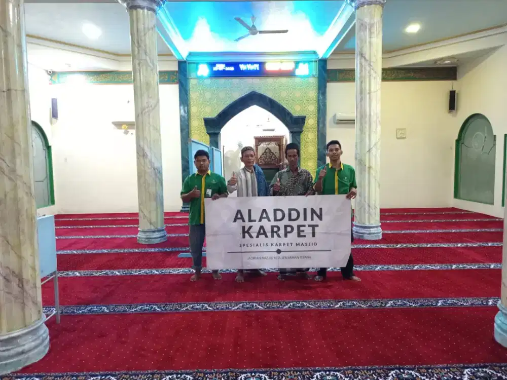 Jual Karpet Masjid type Maulana ketebalan 12mm