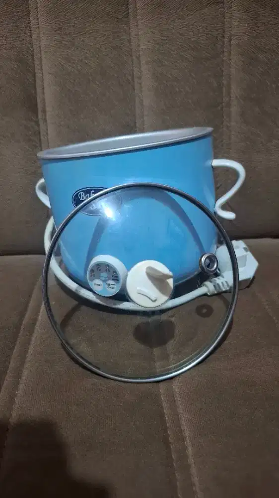 Tutup slow cooker Baby safe