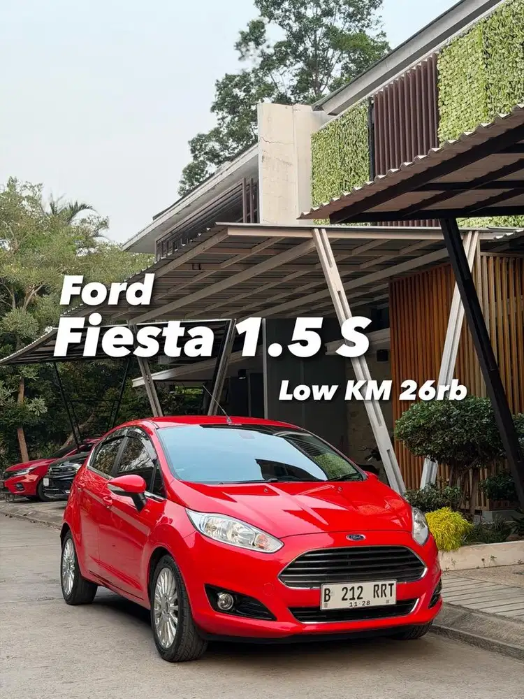 Low Km Ford Fiesta 1.5 S Facelift 2013 Km 26rb