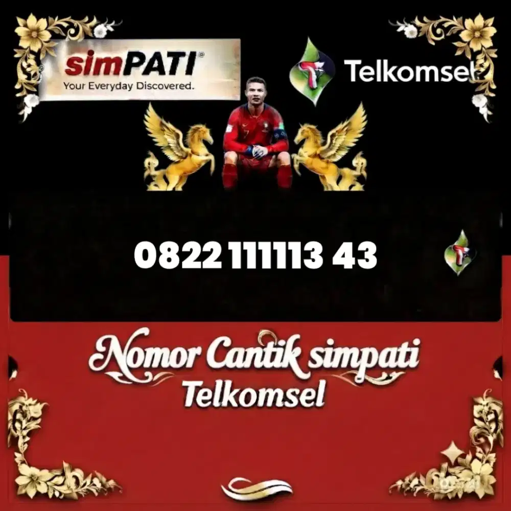Nomor cantik simpati Telkomsel super