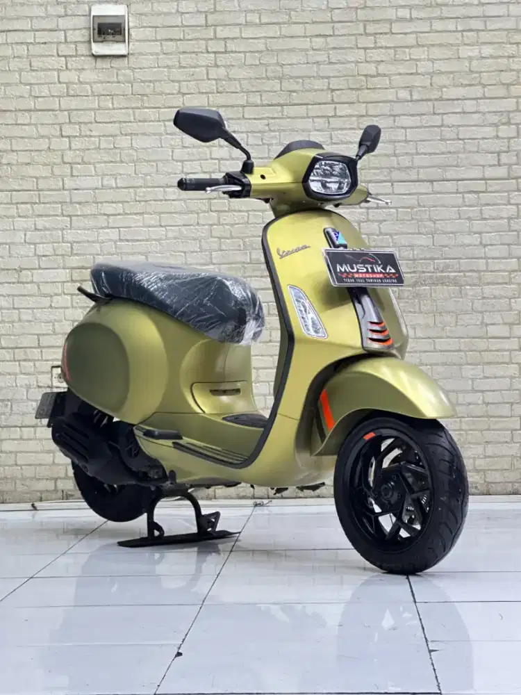 TERFAVORIT‼️ Vespa Sprint S150 ABS PMK 2025 Matte Green - Dava mustika