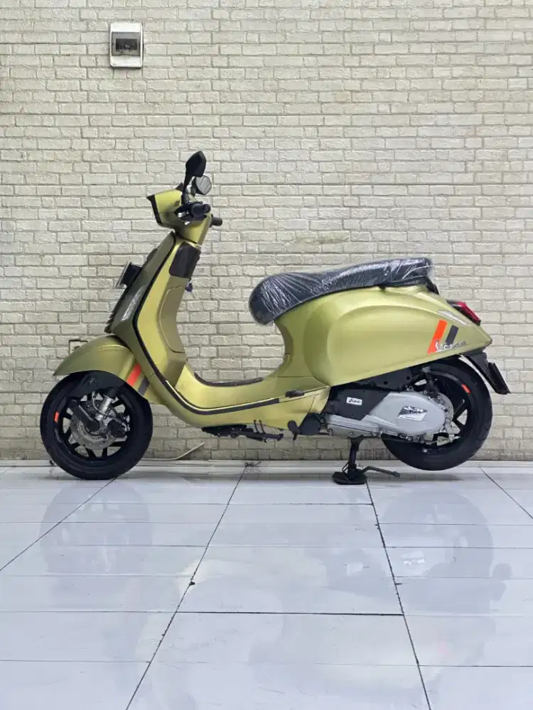 TERFAVORIT‼️ Vespa Sprint S150 ABS PMK 2025 Matte Green Mustika motor