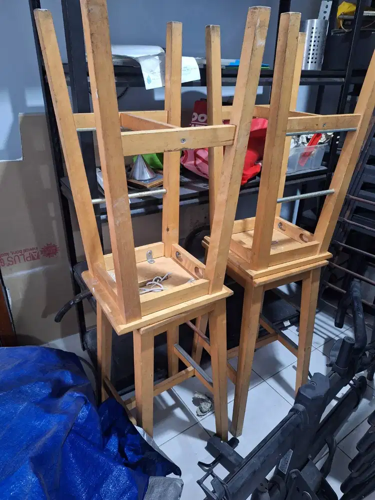 perabot ex Cafe Kursi, Meja, lemari besi, cup sealer dll