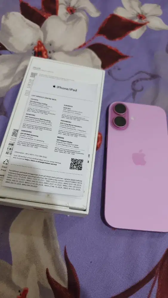 Jual iphone 16 like a new