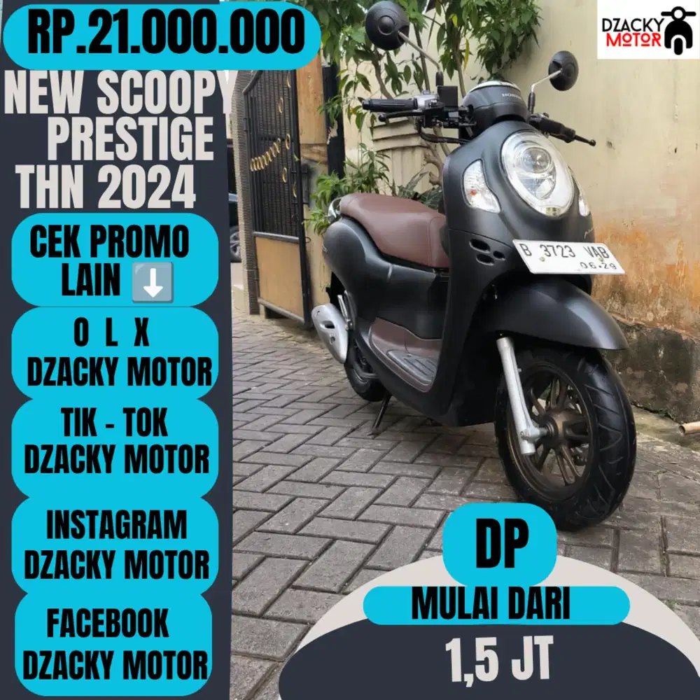 SCOOPY PRESTIGE 2024 SECOND LIKE NEW