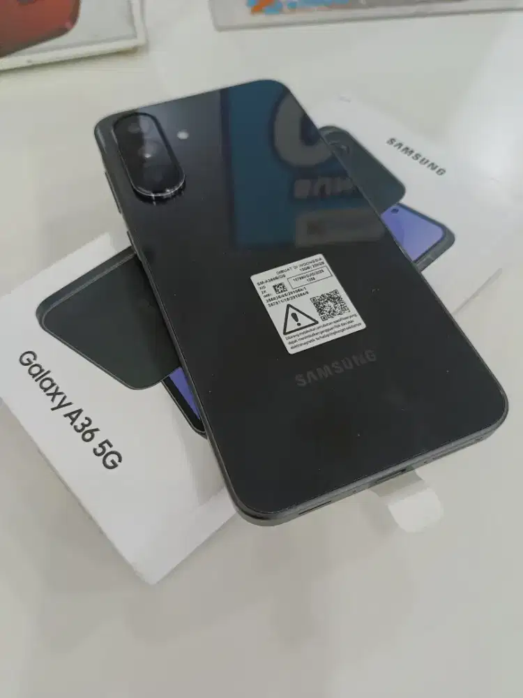 Samsung A36 5G 12/256,seken seperti baru,,no minus,lengkap,camera 50mp
