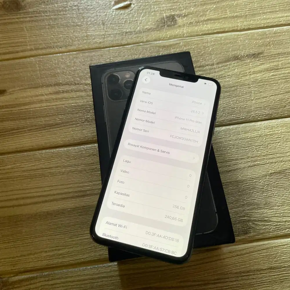 iphone 11 pro max 256gb Ex inter murah Bisa COD dan TT