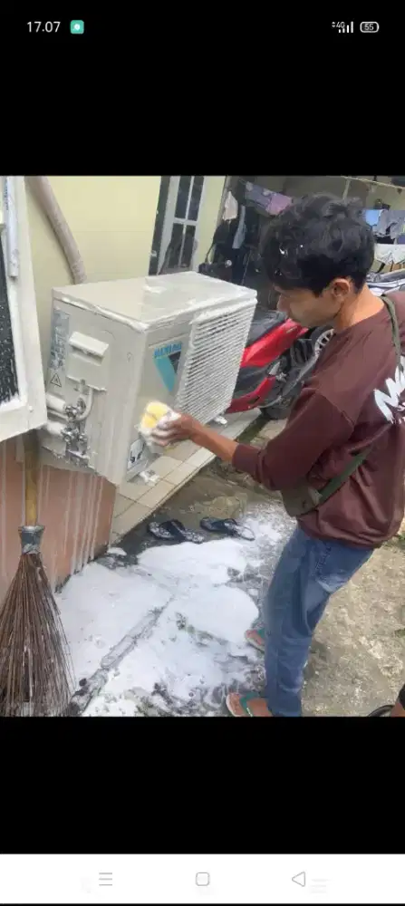 Jasa servis AC kulkas mesin cuci kompa air