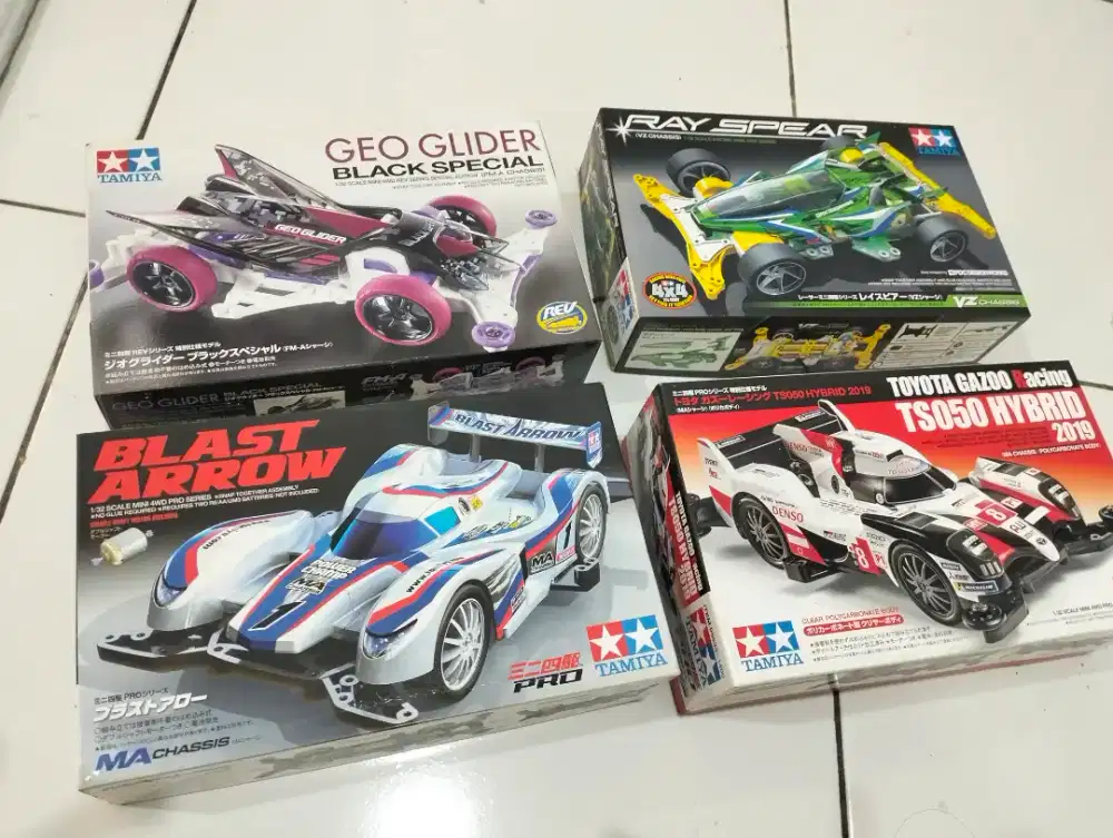 Tamiya original 4 pcs