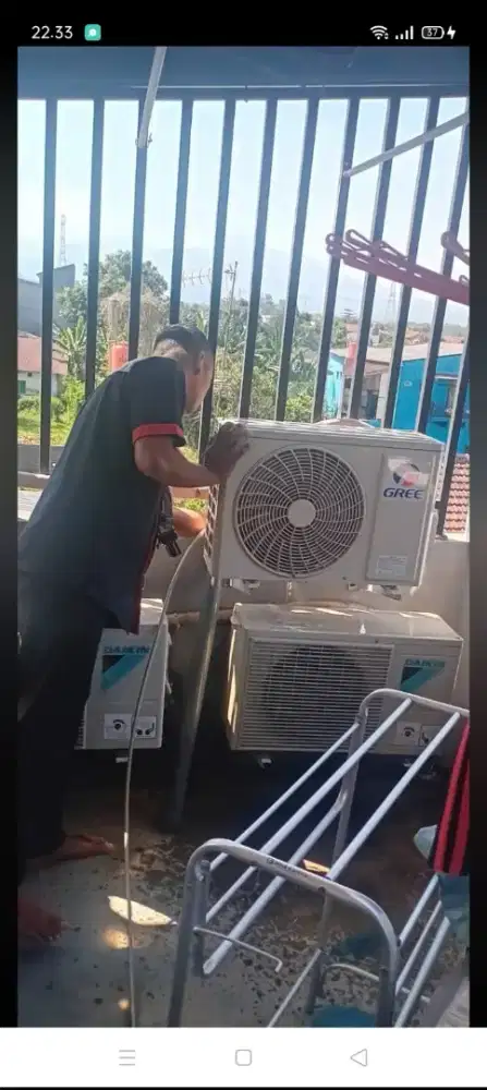 Jasa servis AC kulkas mesin cuci kompa air