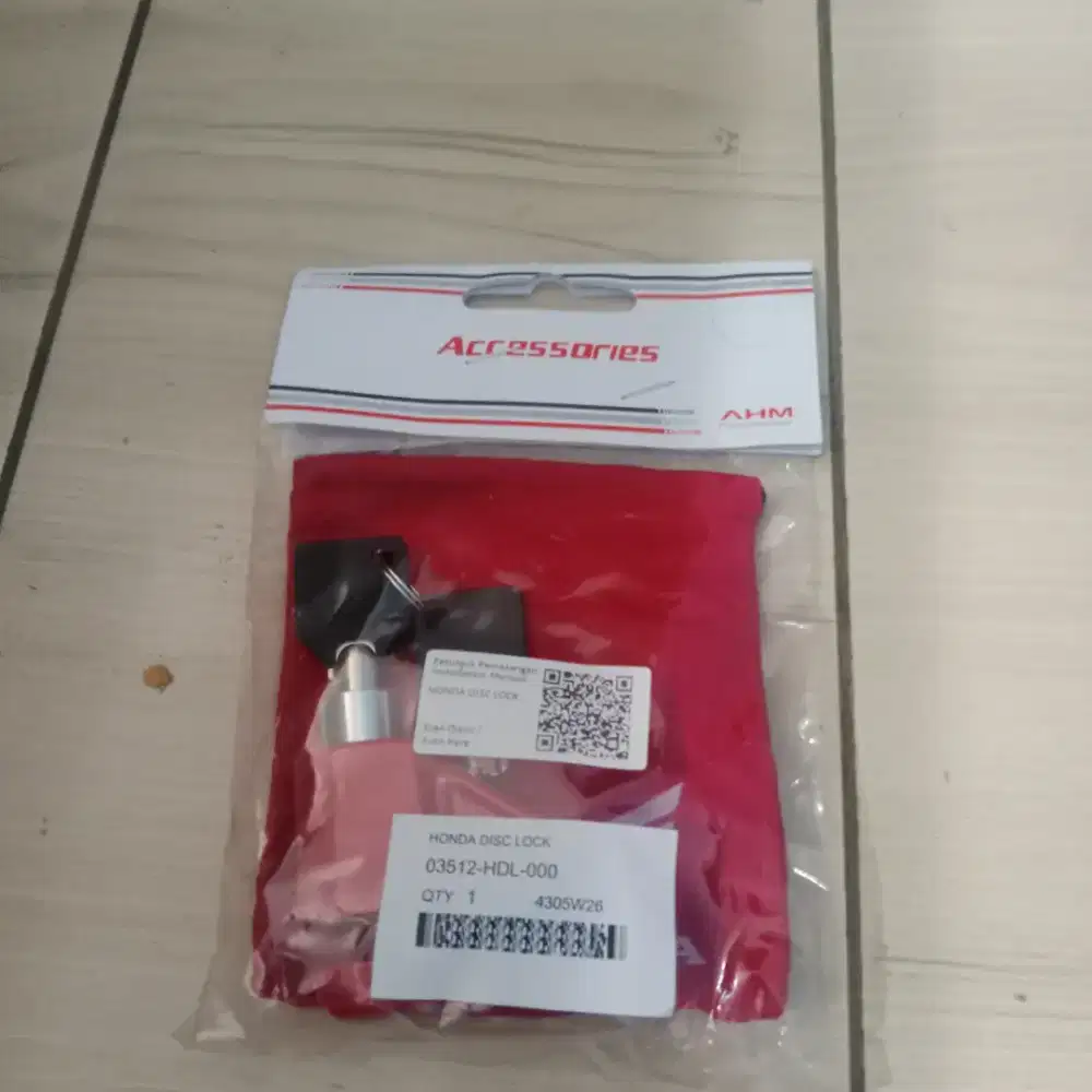 Kunci gembok honda