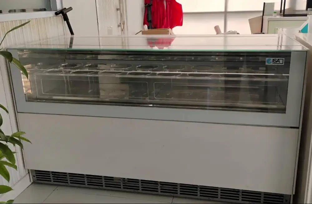 Gelato Showcase ISA ONE SHOW 170 Original Made in Italy - Siap Pakai